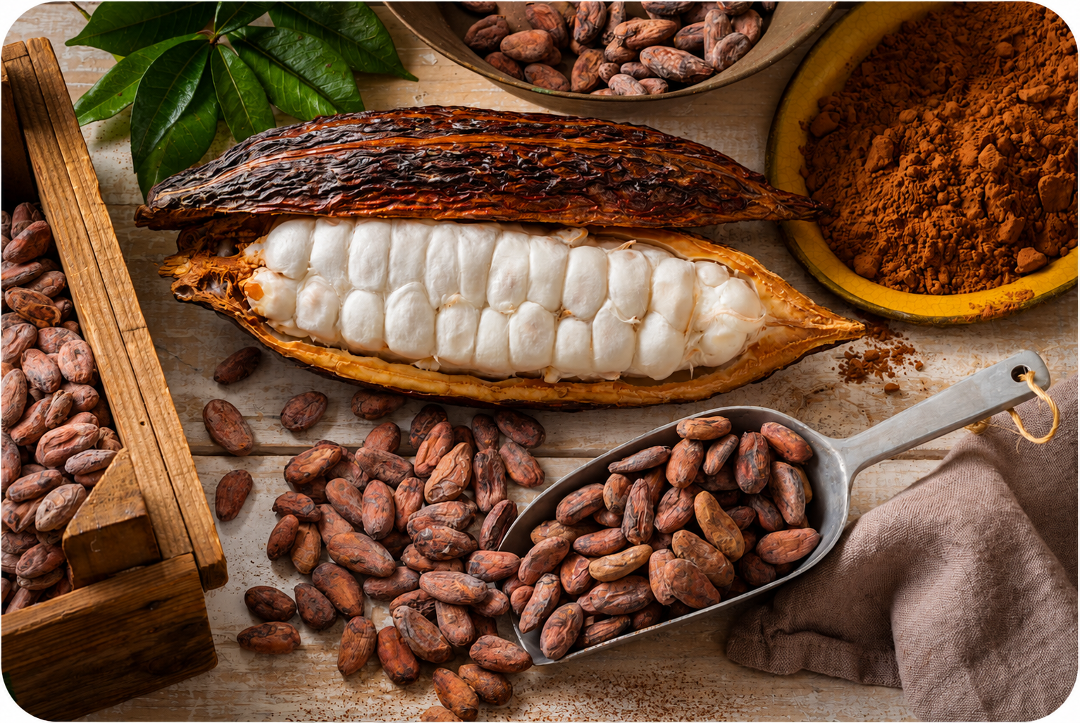 Exportación Cacao